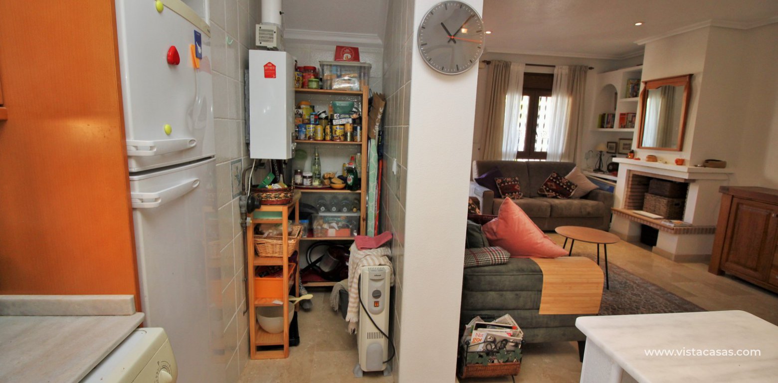 Ground floor corner apaertment overlooking the pool for sale pau 8 villamartin utility room