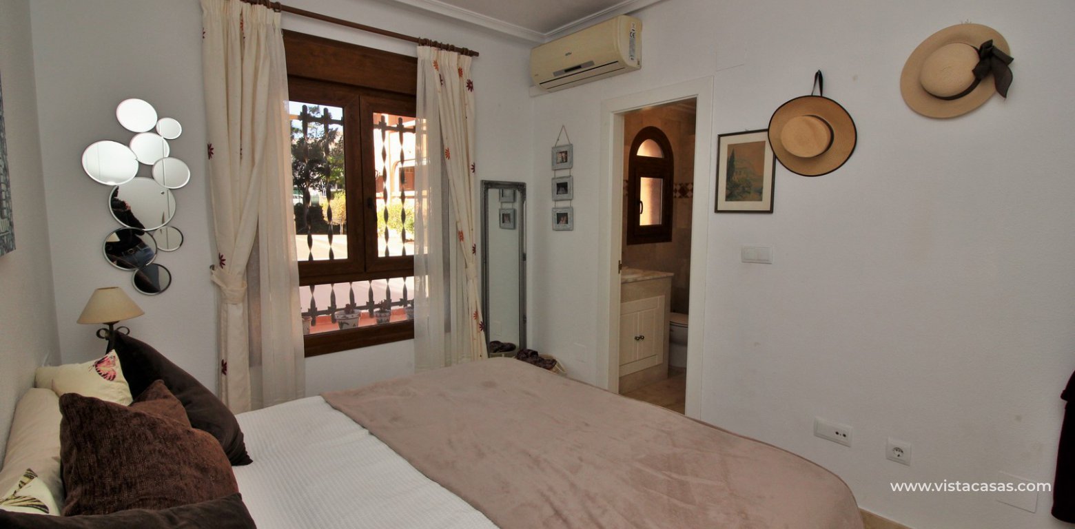Ground floor corner apaertment overlooking the pool for sale pau 8 villamartin master bedroom 1