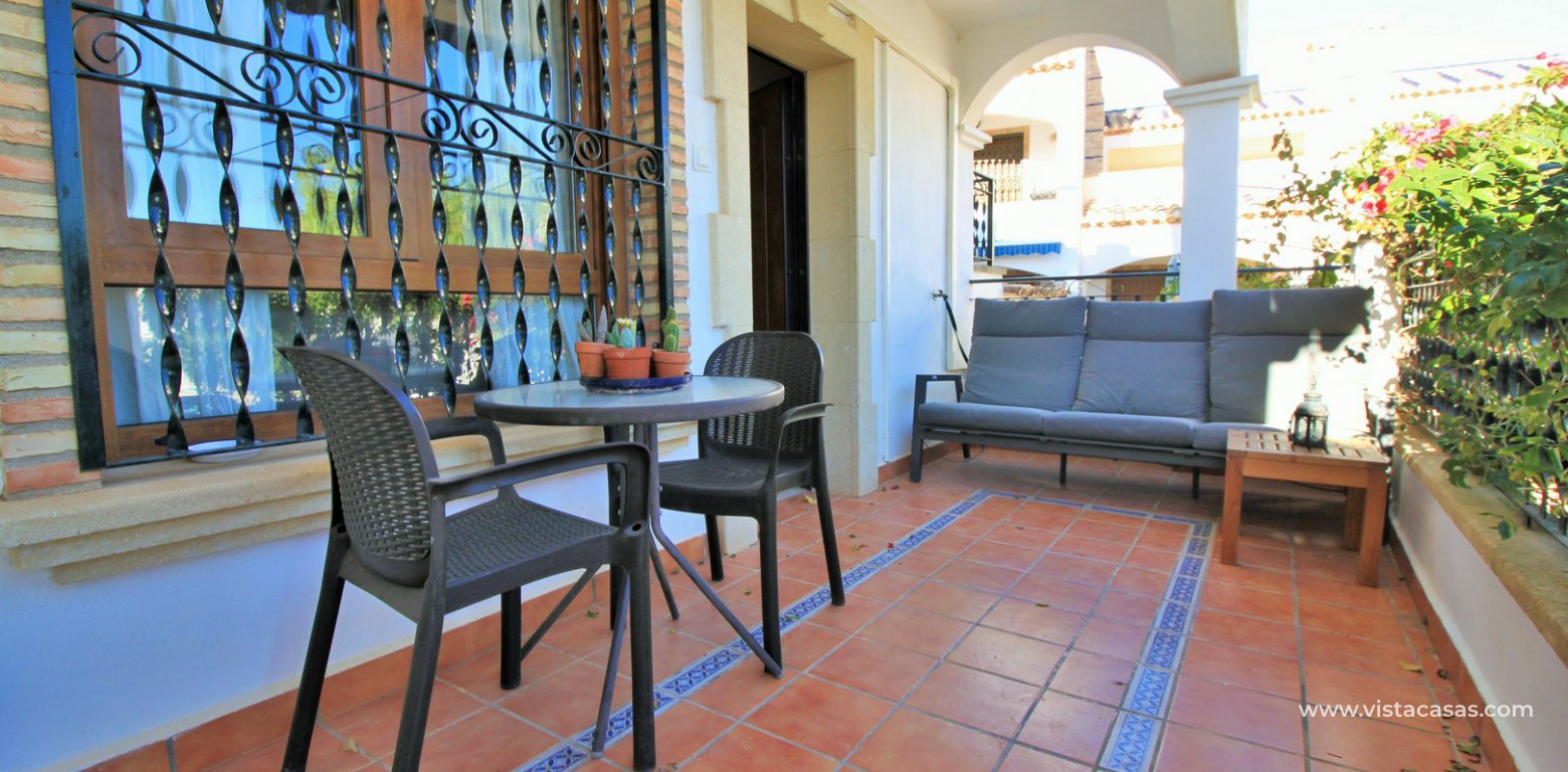 Ground floor corner apaertment overlooking the pool for sale pau 8 villamartin terrace