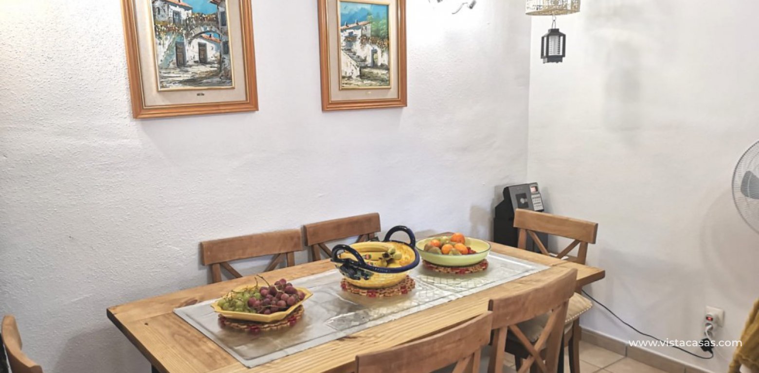 3 bedroom semi detached villa in Playa Flamenca dining room