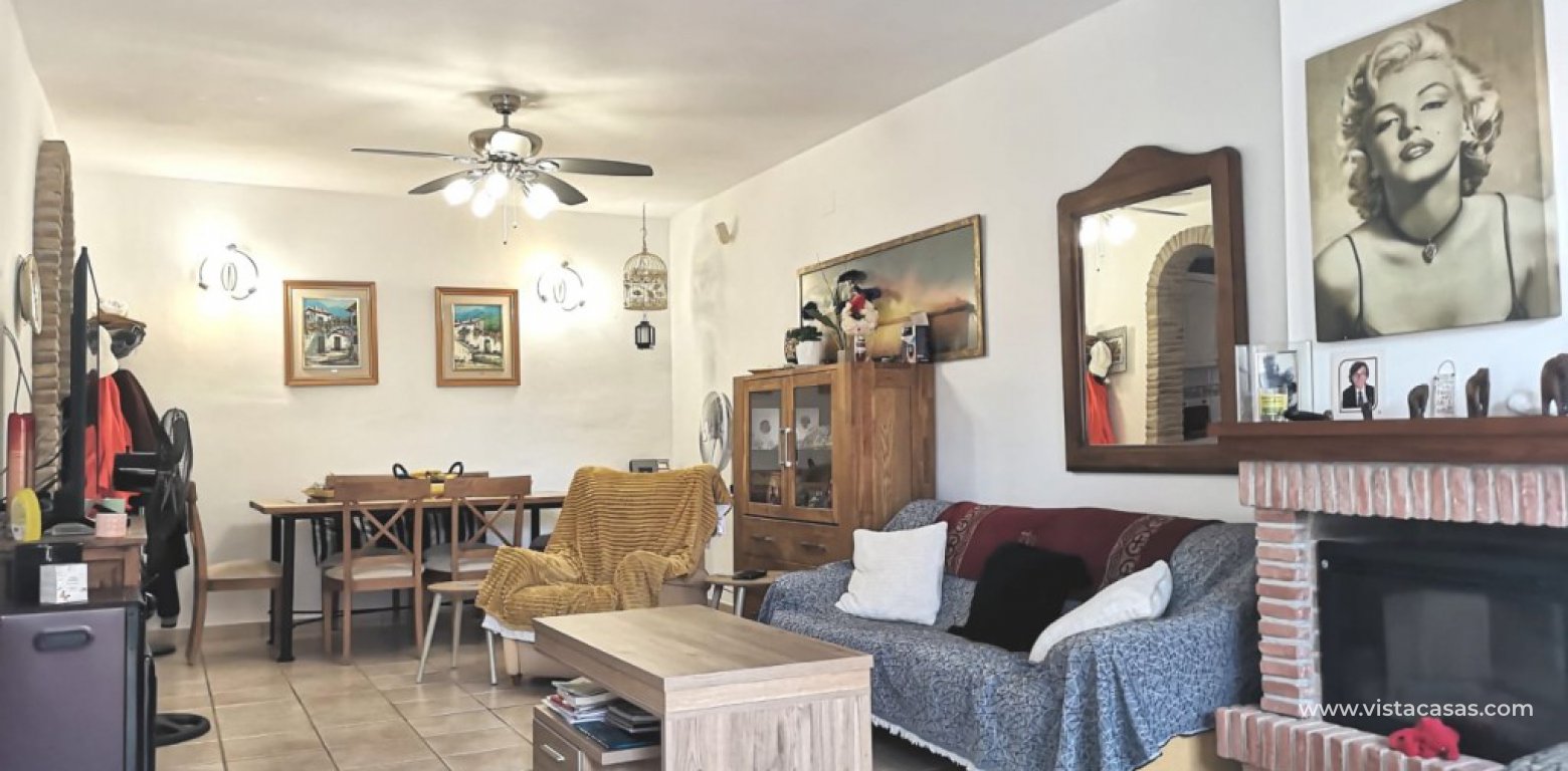 3 bedroom semi detached villa in Playa Flamenca living room