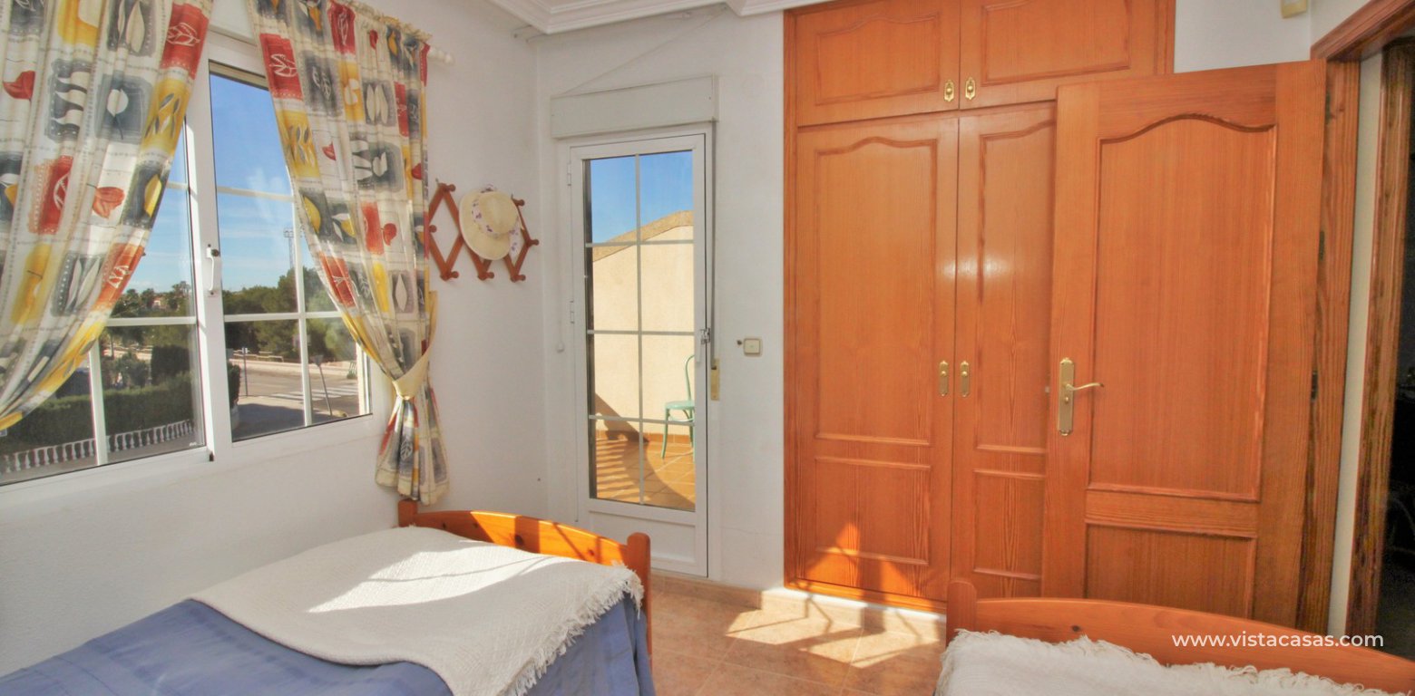 South facing Zodiaco quad for sale Playa Flamenca master bedroom fitted wardrobes