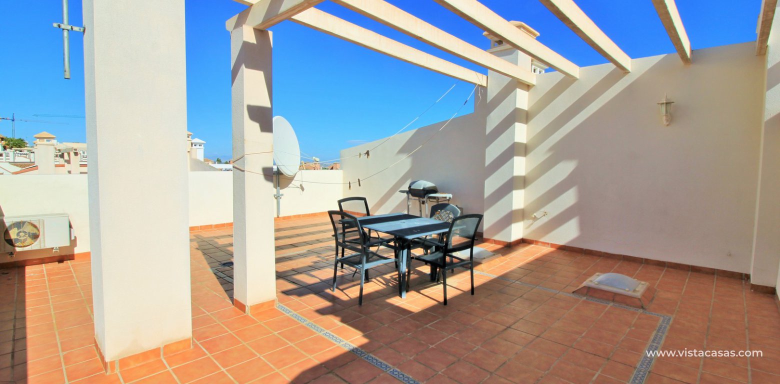 Jumilla style bungalow for sale in La Cañada San Miguel de Salinas roof terrace