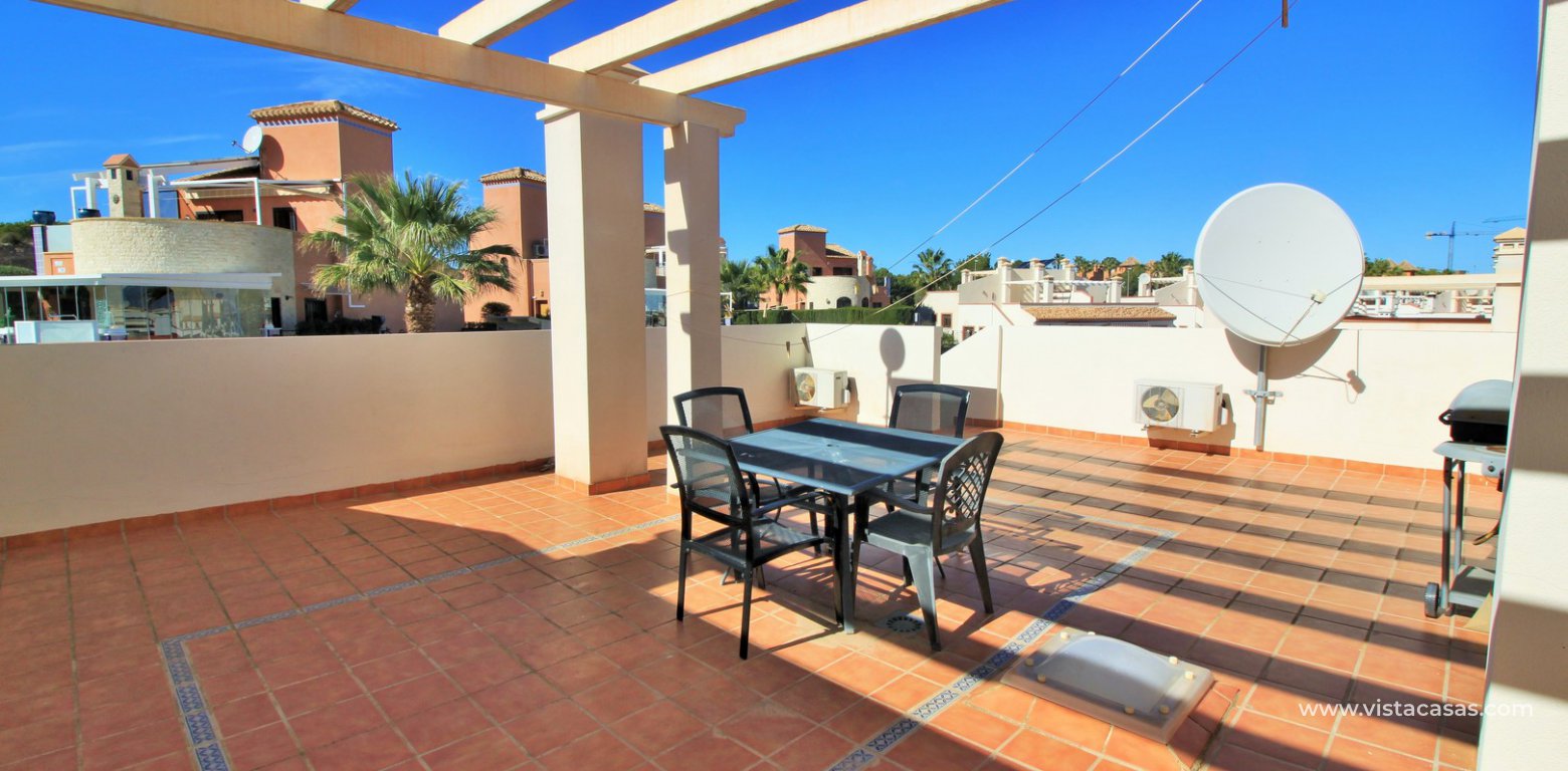 Jumilla style bungalow for sale in La Cañada San Miguel de Salinas solarium 2