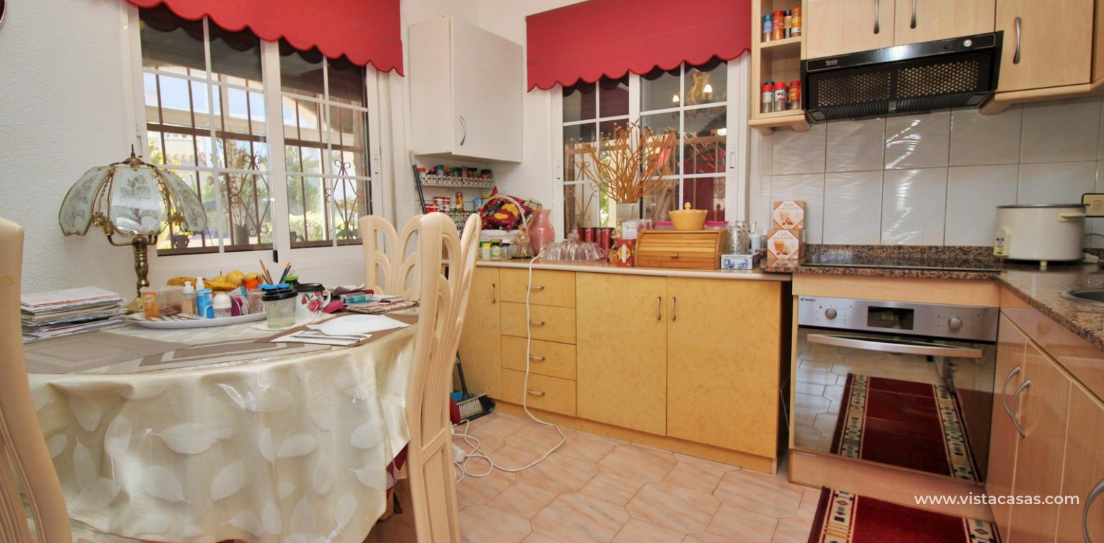 Detached 6 bedroom villa separate annex Villamartin kitchen
