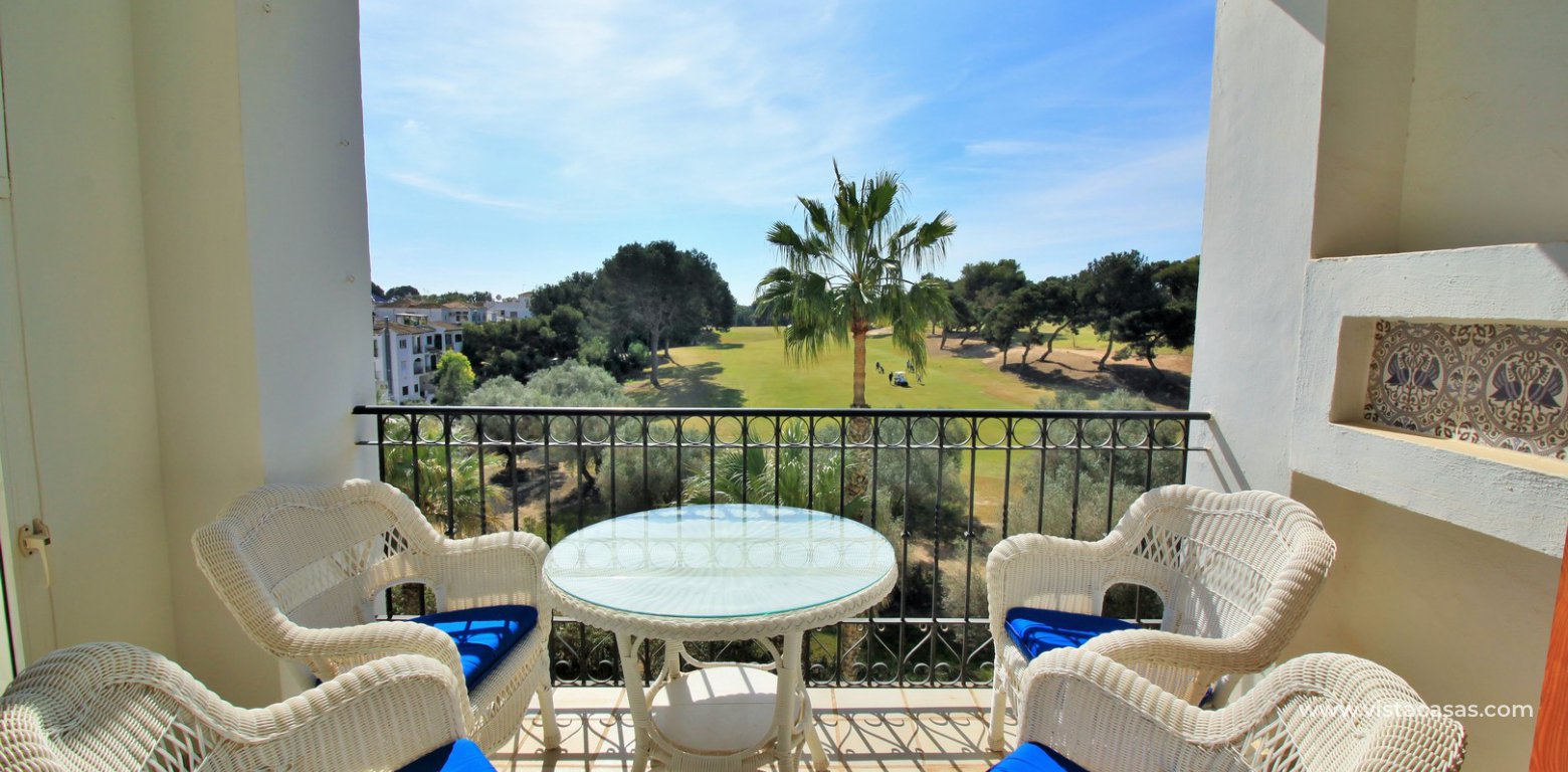 Apartment for sale overlooking the Villamartin golf course balcony