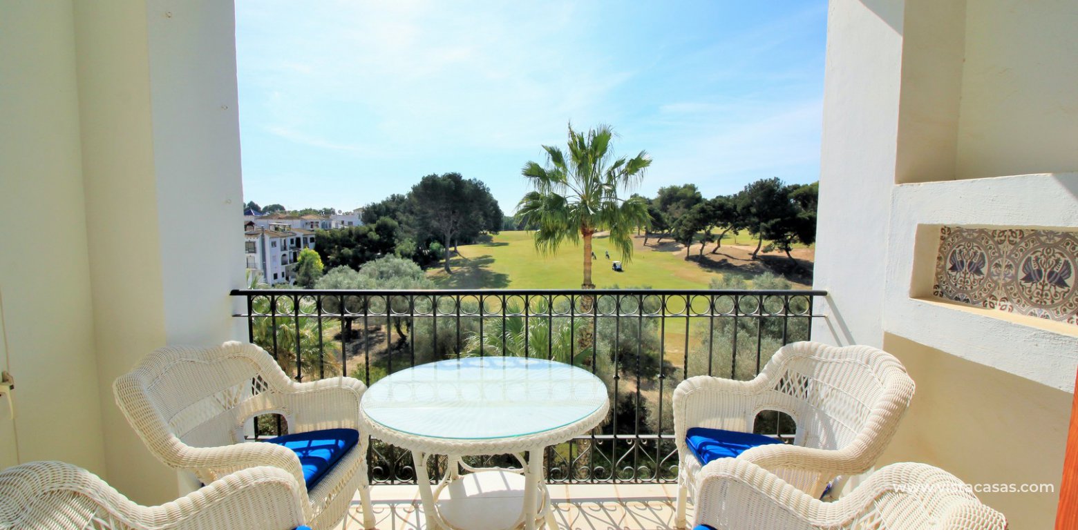 Apartment for sale overlooking the Villamartin golf course south facing balcony