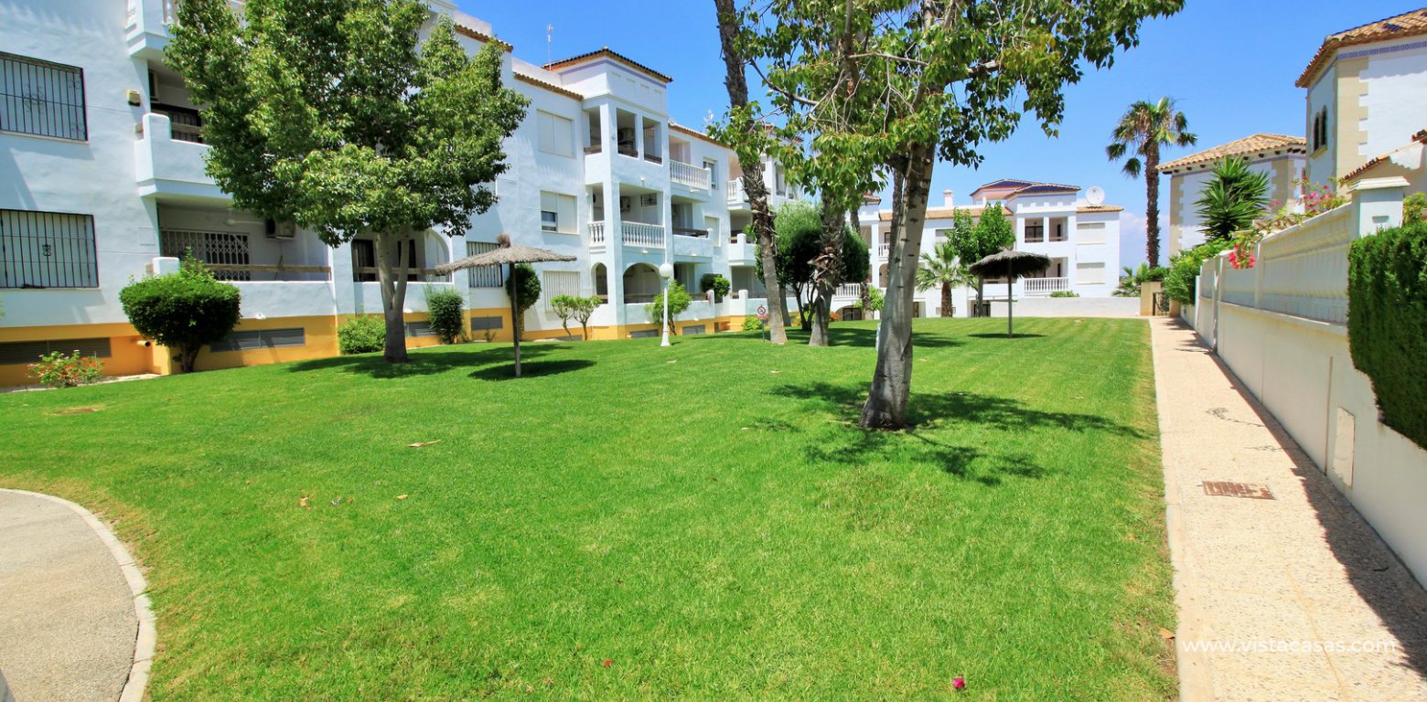 Apartment with pool view for sale Las Violetas Villamartin community gardens