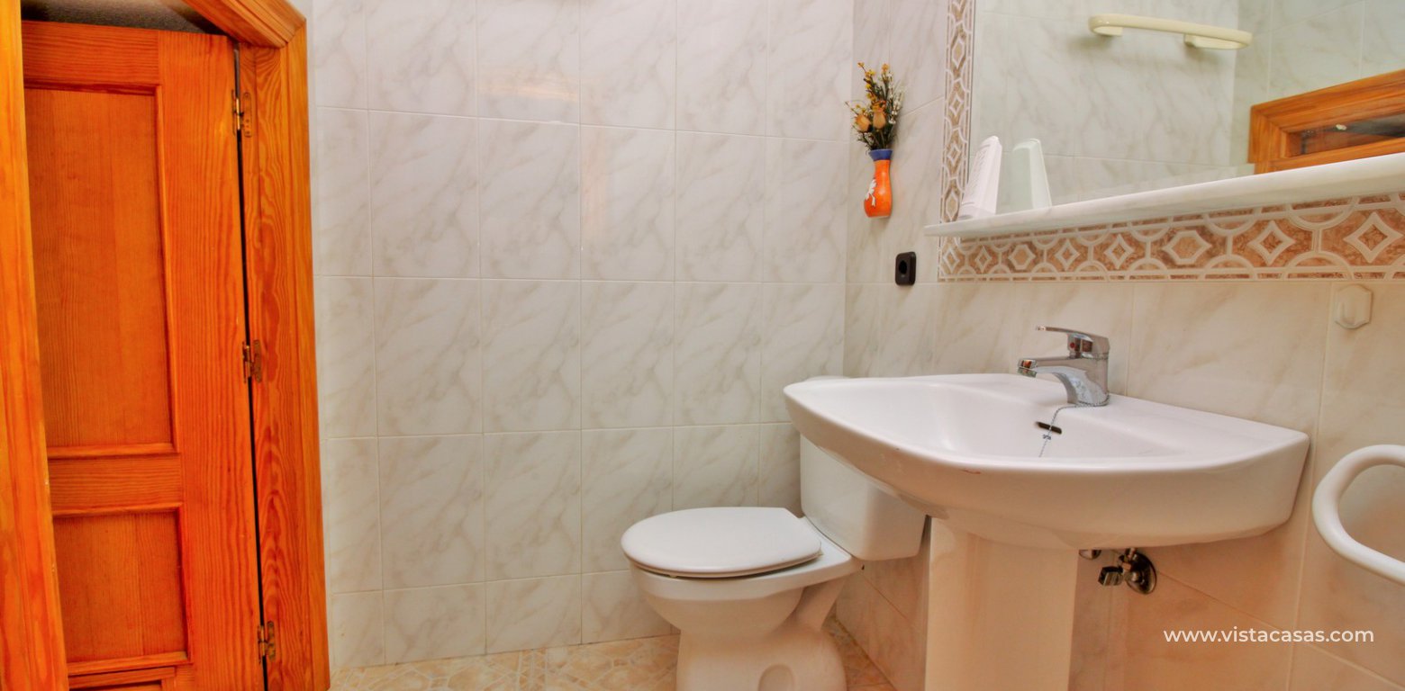 South facing townhouse for sale Playa Flamenca downstairs bathroom