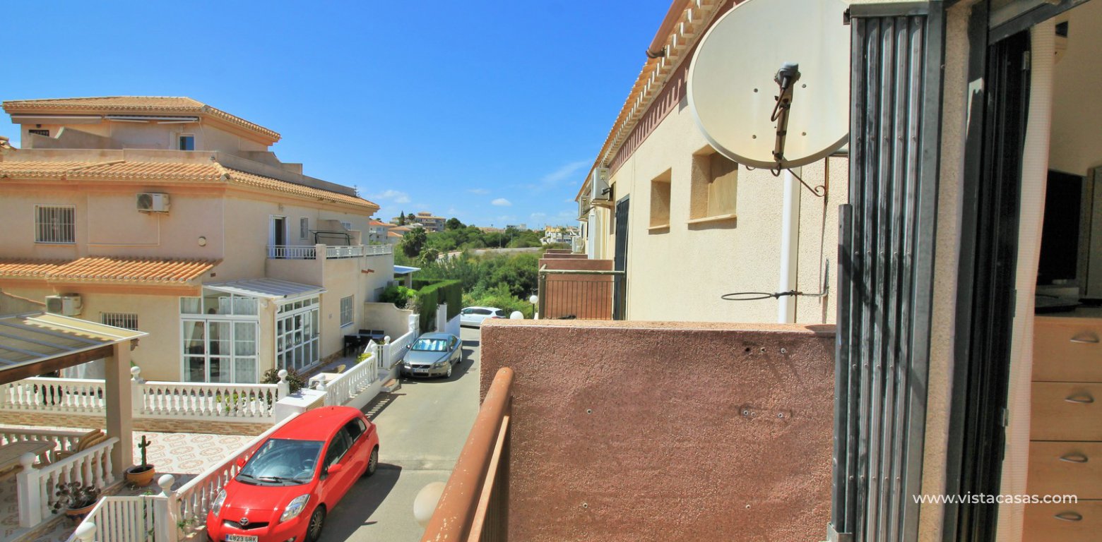 South facing townhouse for sale El Cid 4 Playa Flamenca front balcony