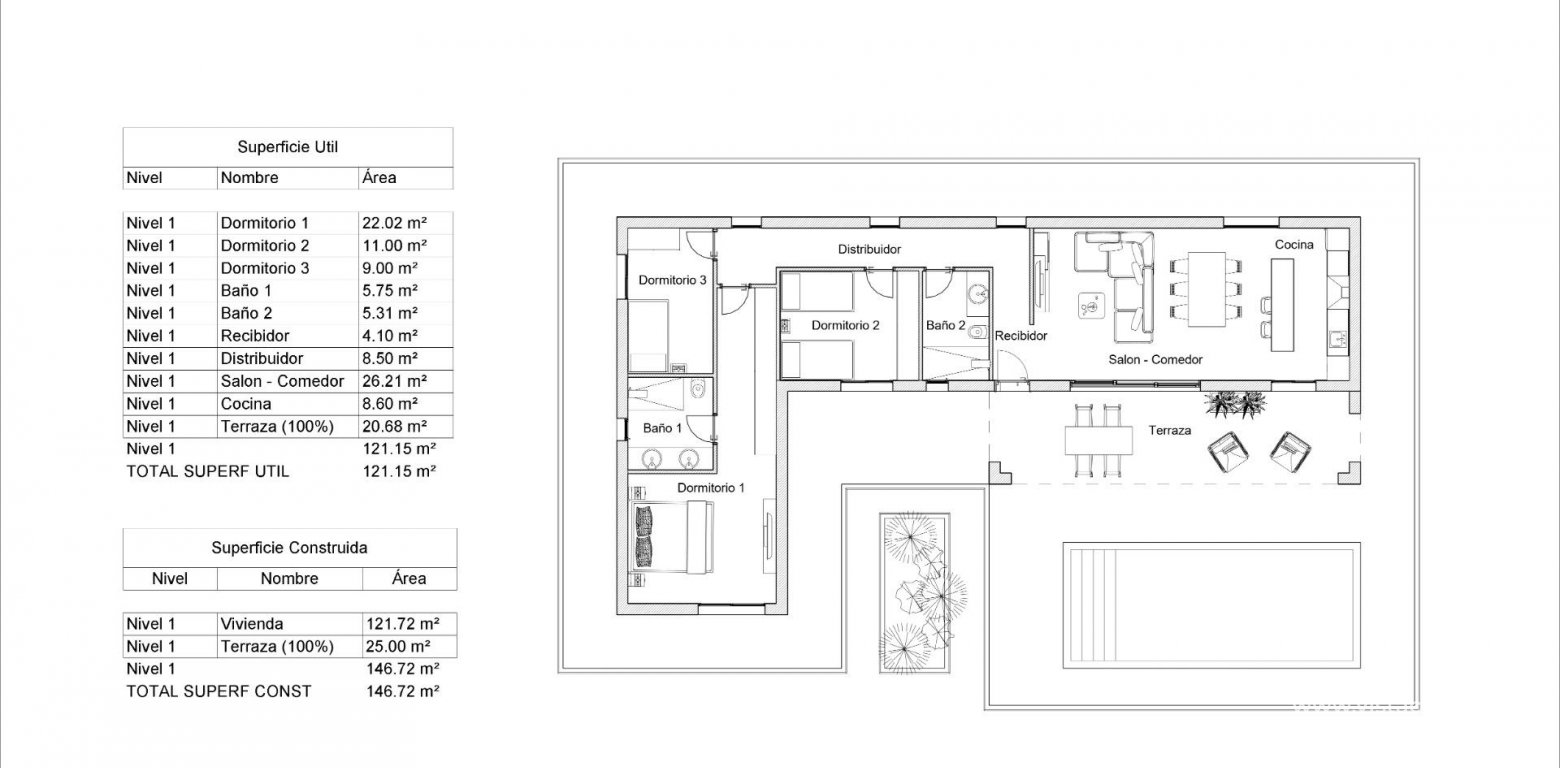 New Build - Villa - Pinoso