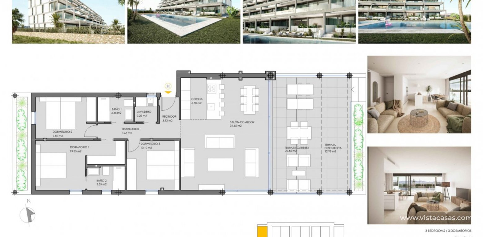 New Build - Apartment - Cartagena - Mar De Cristal