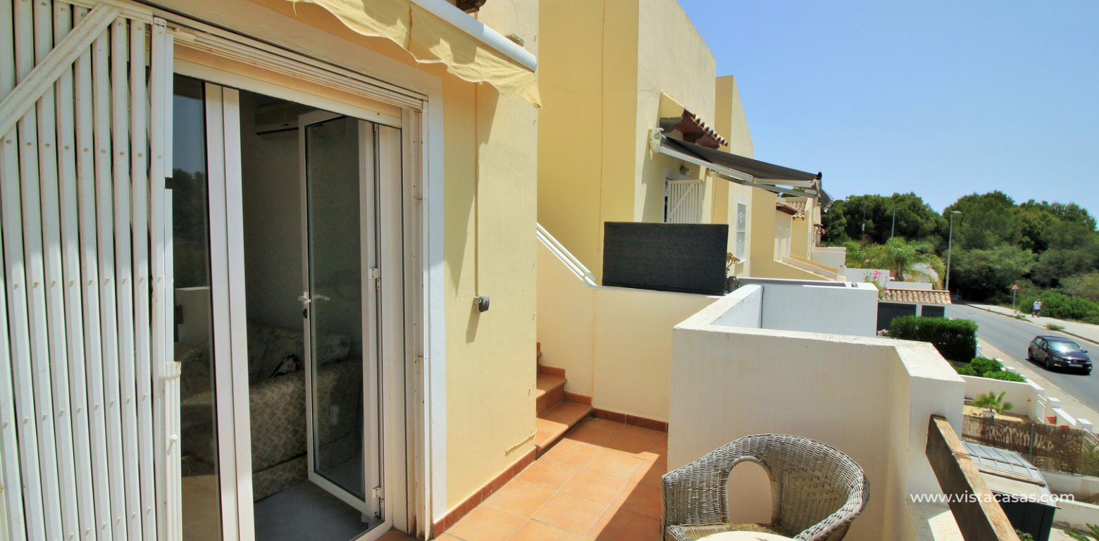 South facing top floor apartment for sale Panorama Golf Villamartin balcony