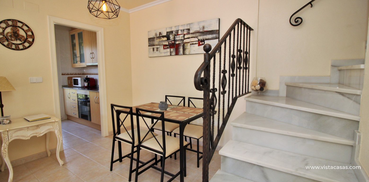 Townhouse for sale Avalon Pau 8 Villamartin dining area staircase