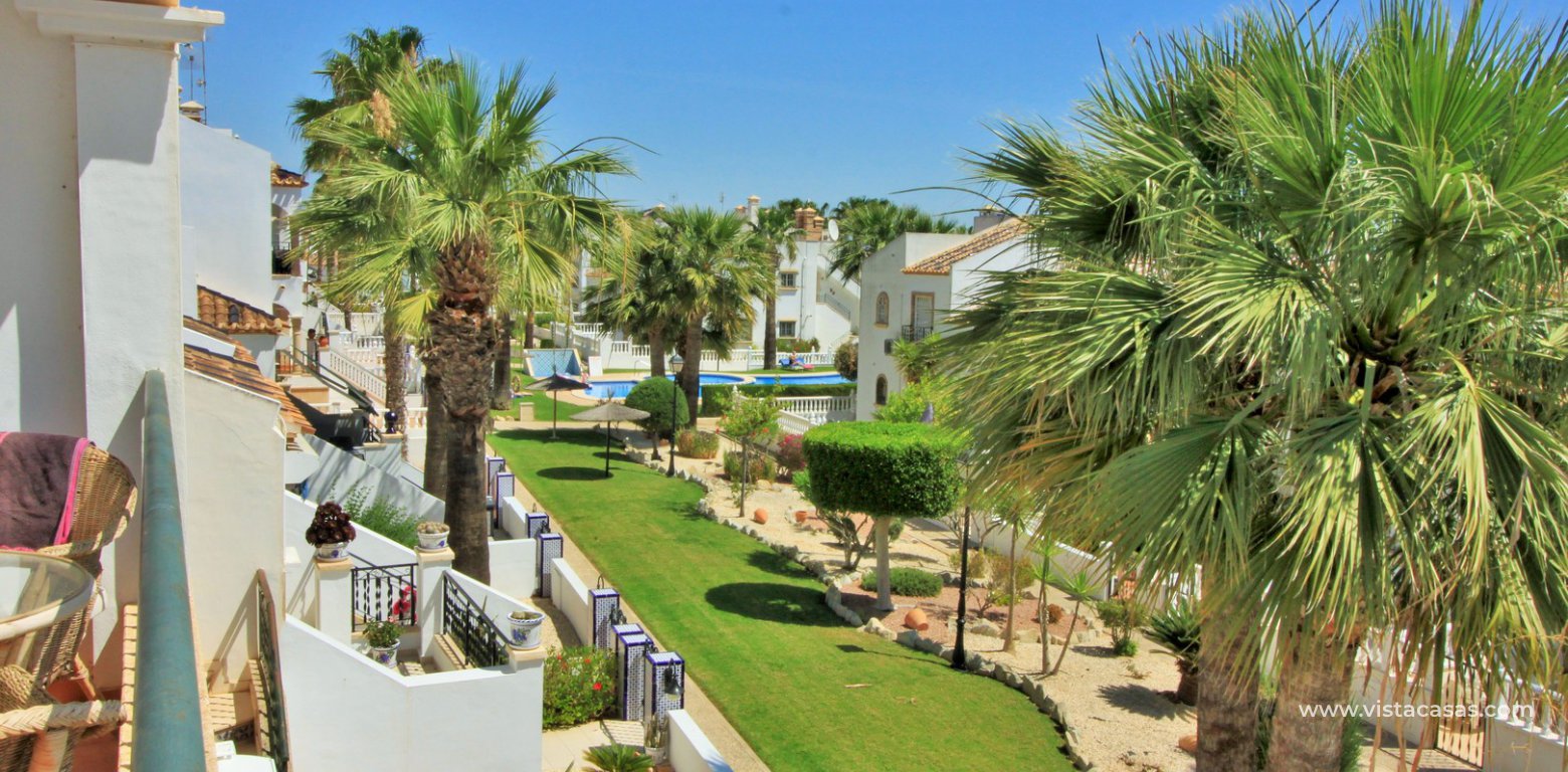 Top floor apartment for sale in R3 Las Violetas Villamartin balcony pool view