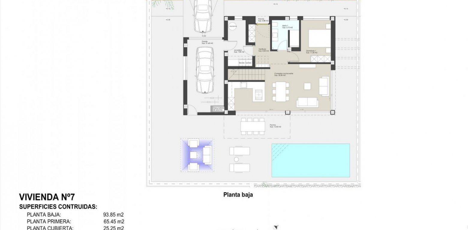 Obra Nueva - Chalet - Pilar de la Horadada - Torre de la Horadada