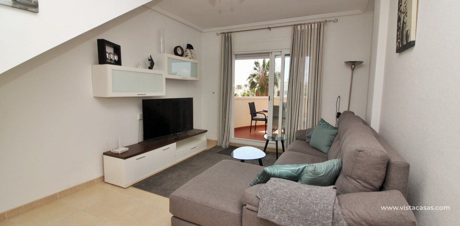 Penthouse apartment for sale Novogolf Villamartin living area