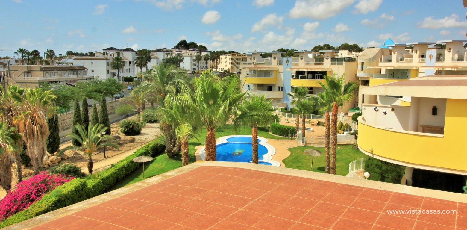 Penthouse apartment for sale Novogolf Villamartin pool view 2