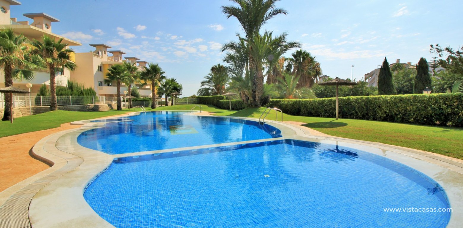 Penthouse apartment for sale Novogolf Villamartin swimming pool