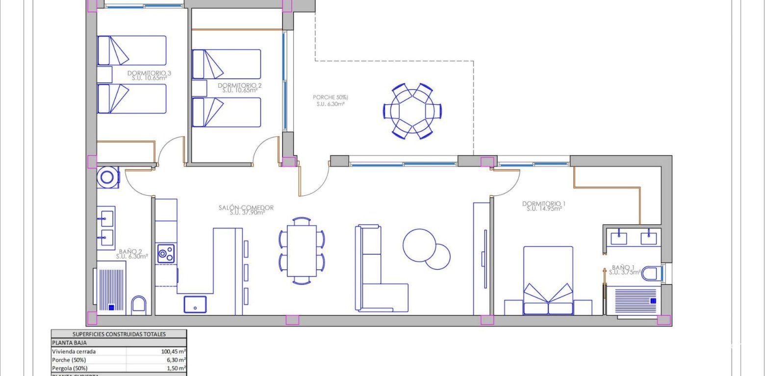 Obra Nueva - Chalet - Los Montesinos