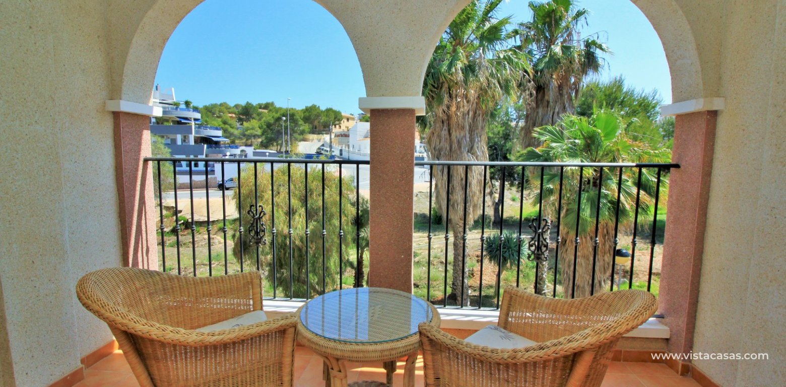 Townhouse for sale Costa Dorada III Villamartin master balcony