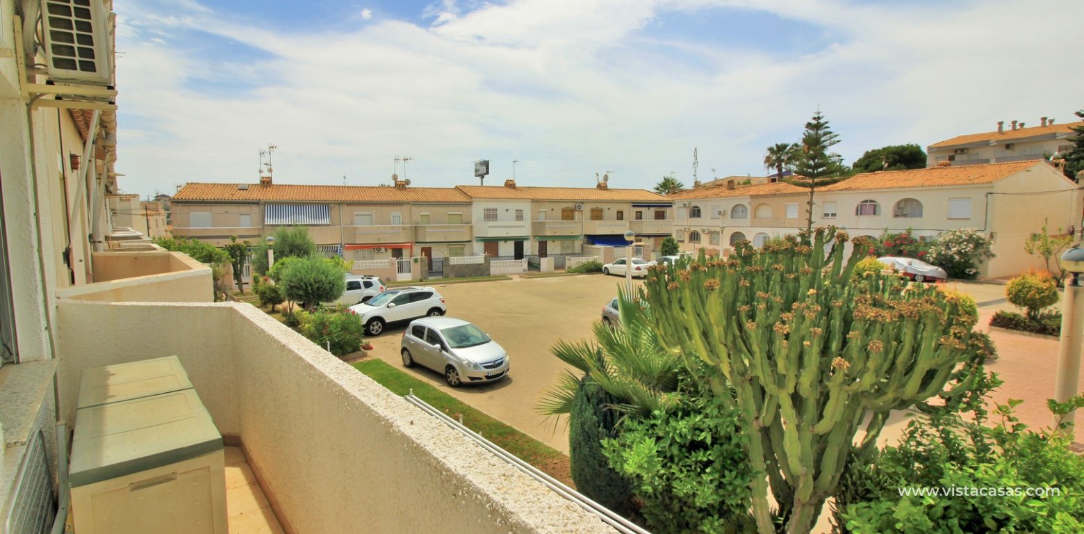 Townhouse for sale near the beach Cabo Roig front balcony