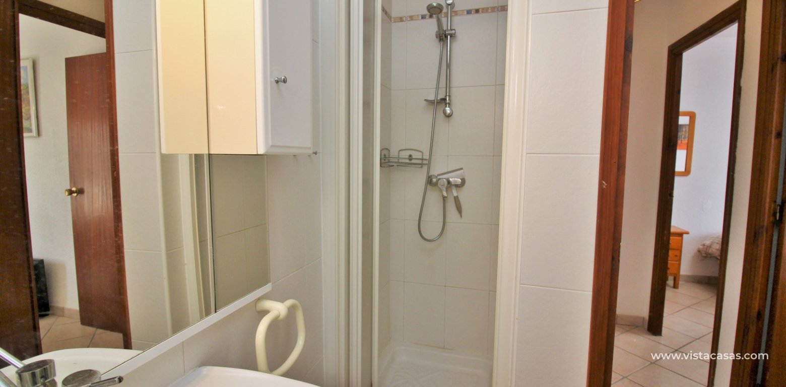 Townhouse for sale near the beach Cabo Roig bathroom walk-in shower