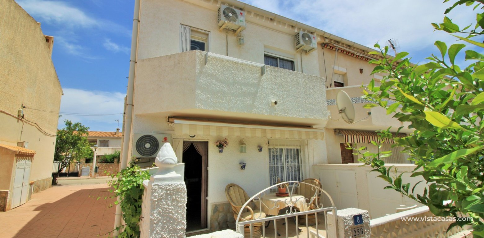 Townhouse for sale near the beach Cabo Roig exterior