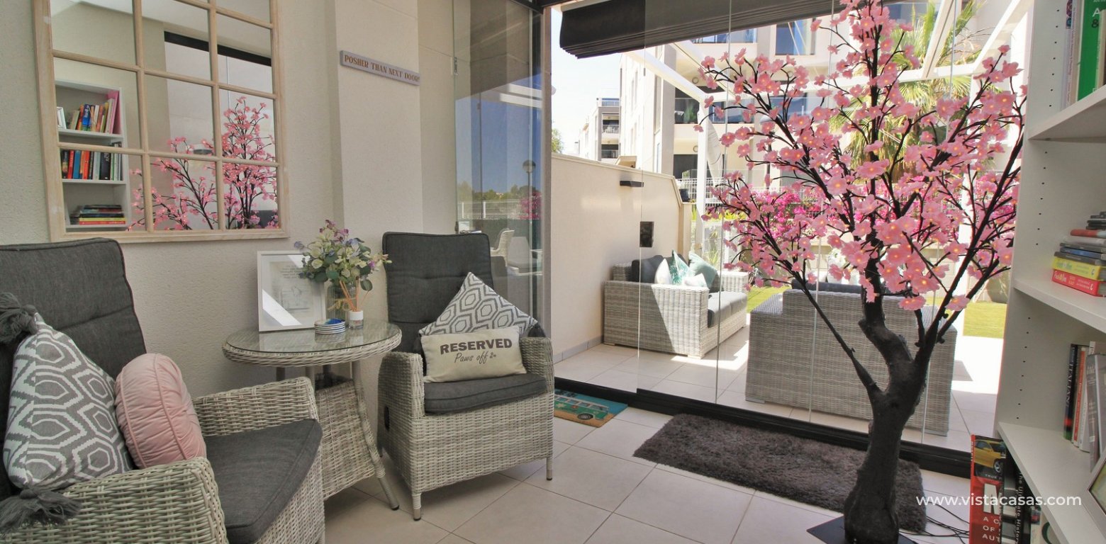 Ground floor apartment for sale Valentino Golf I Villamartin sun room