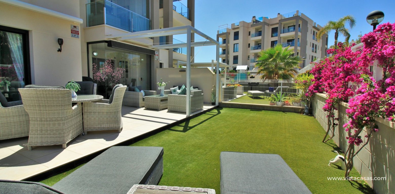 Ground floor apartment for sale Valentino Golf I Villamartin garden