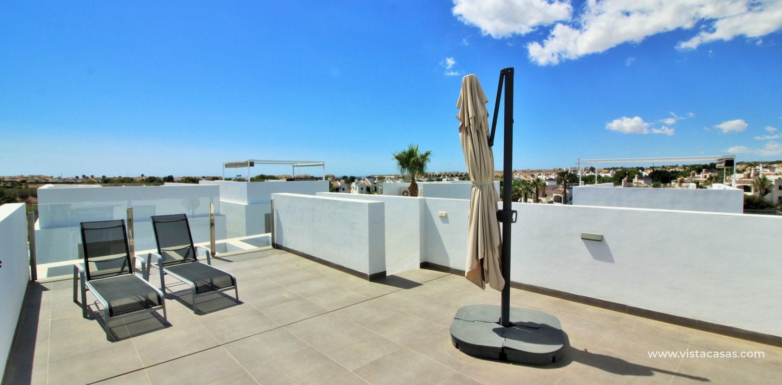 Detached villa with pool for sale Villamartin Paradise roof terrace