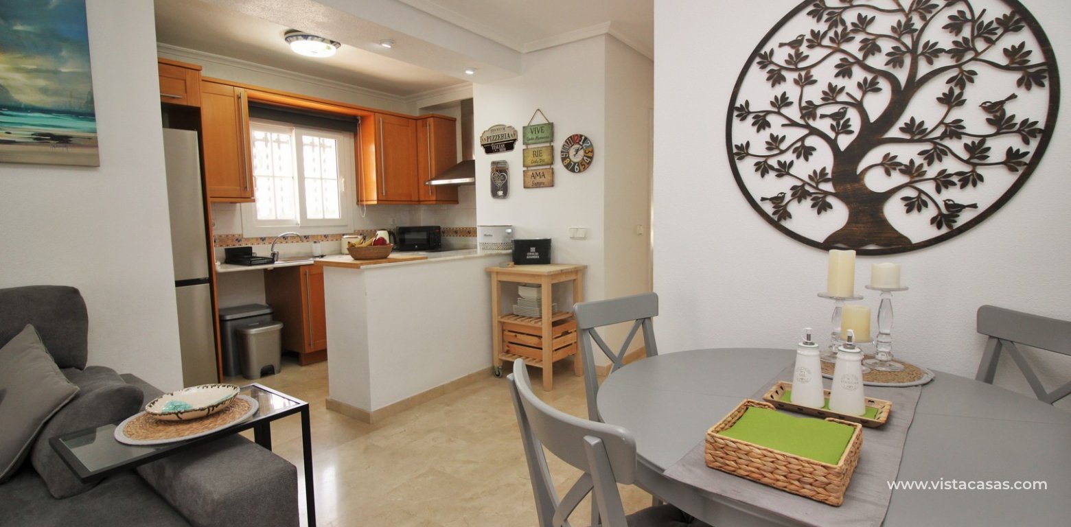 Ground floor apartment for sale R2 Las Violetas dining area