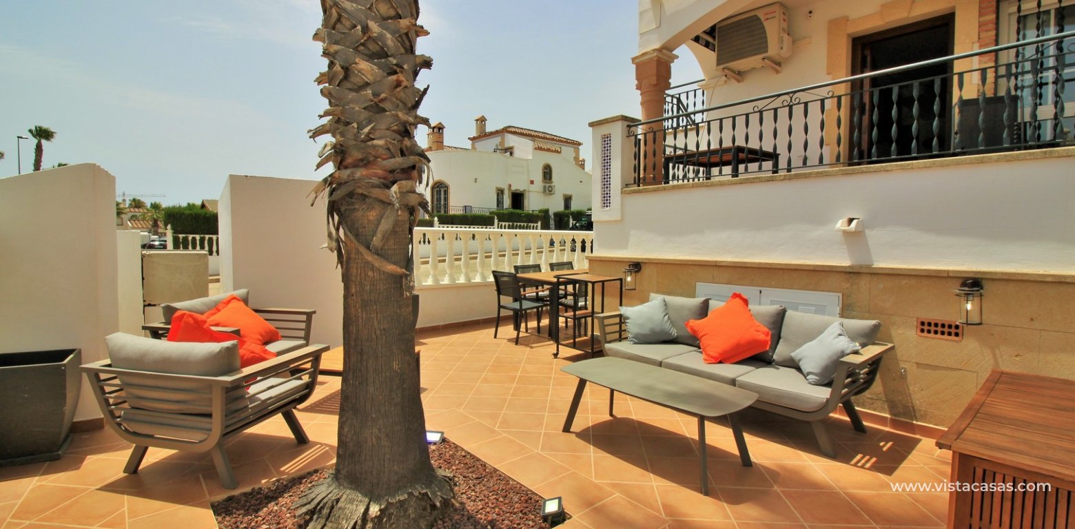 Ground floor apartment for sale R2 Las Violetas front terrace