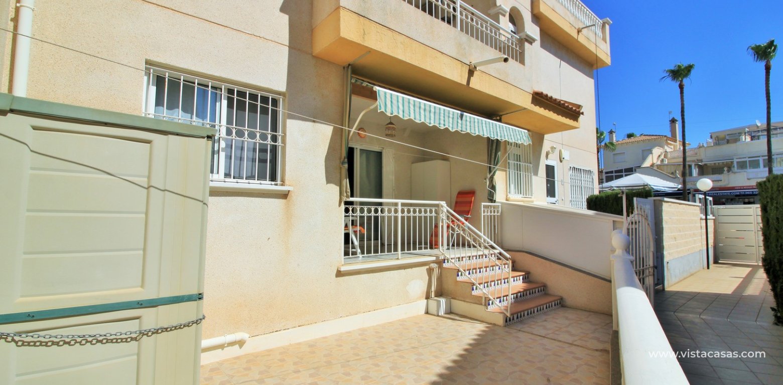 Ground floor apartment for sale Las Ocas Playa Flamenca front