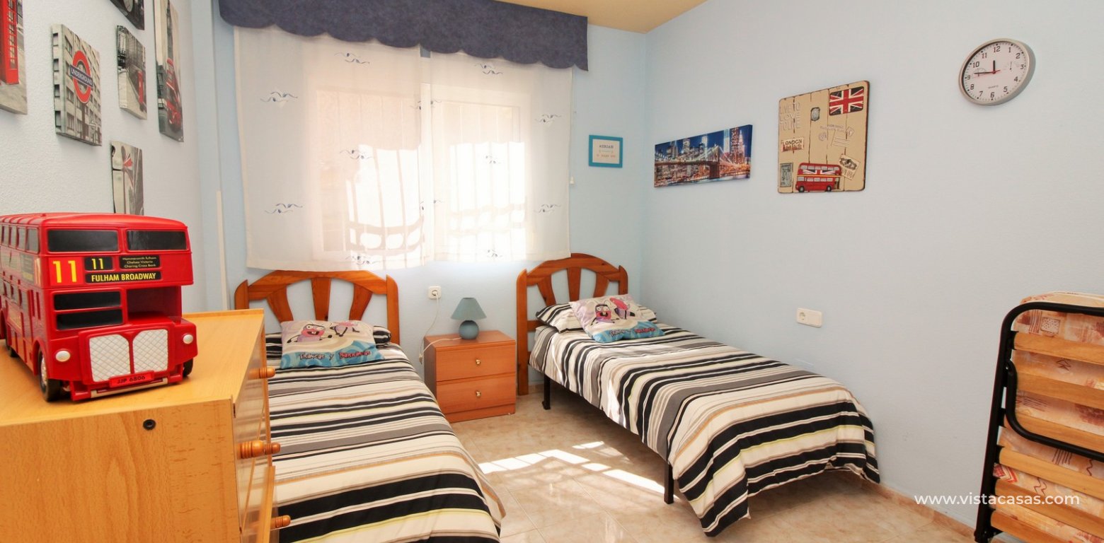 Ground floor apartment for sale Las Ocas Playa Flamenca twin bedroom