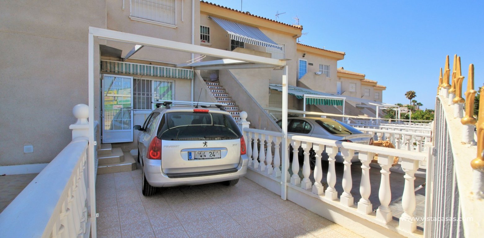 Ground floor apartment for sale Las Ocas Playa Flamenca driveway