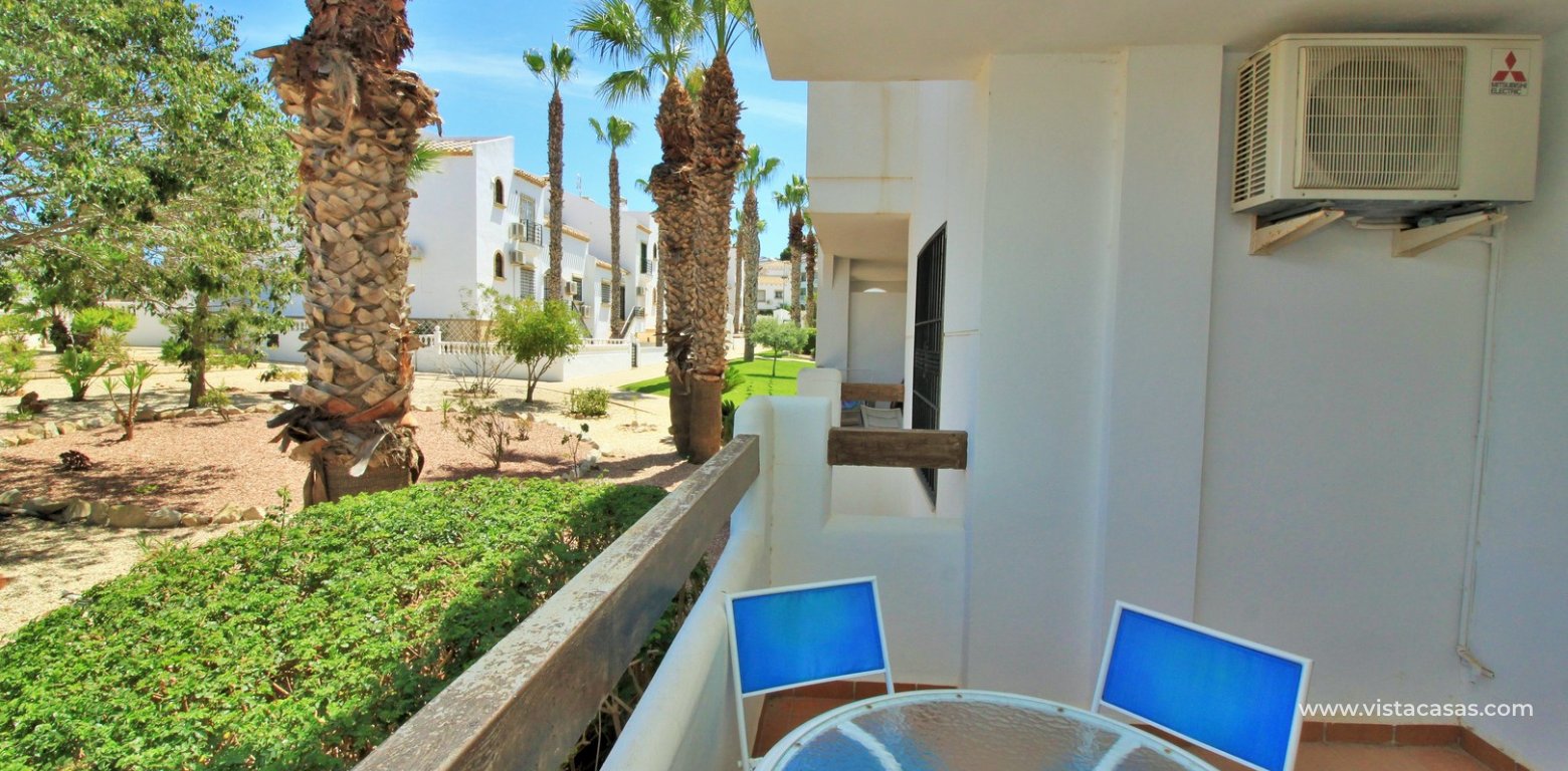 Ground floor apartment with for sale Las Violetas Villamartin terrace view