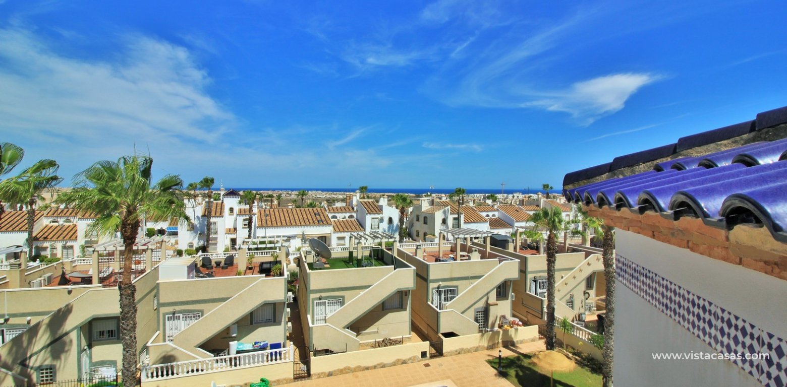 Ground floor apartment with for sale Las Violetas Villamartin sea views solarium