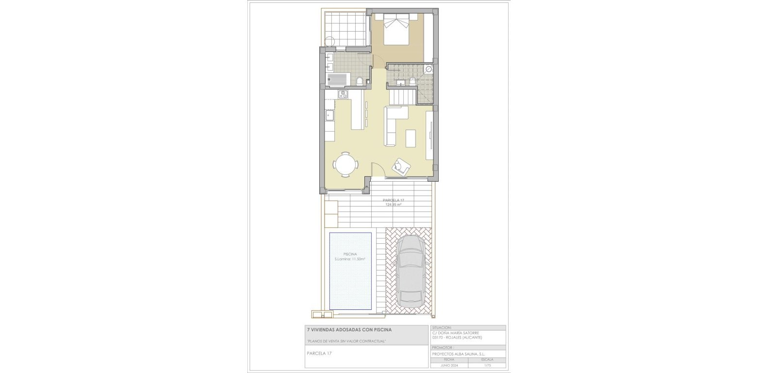 Nouvelle Construction - Maison Mitoyenne - Rojales