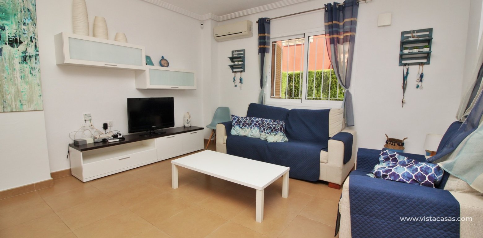 Townhouse with tourist licence for sale Zeniamar 9 Playa Flamenca living area