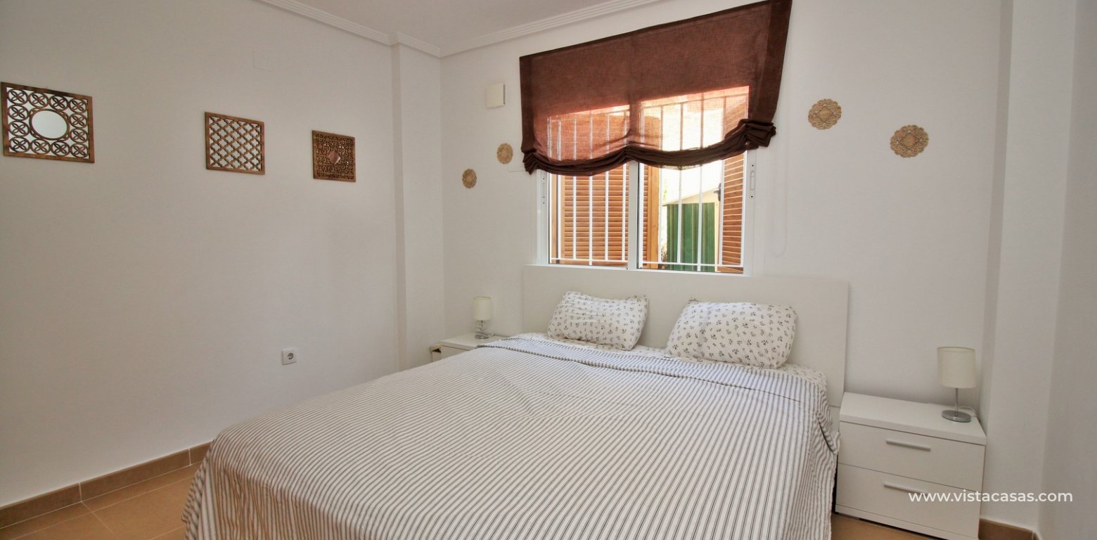 Townhouse with tourist licence for sale Zeniamar 9 Playa Flamenca downstairs double bedroom