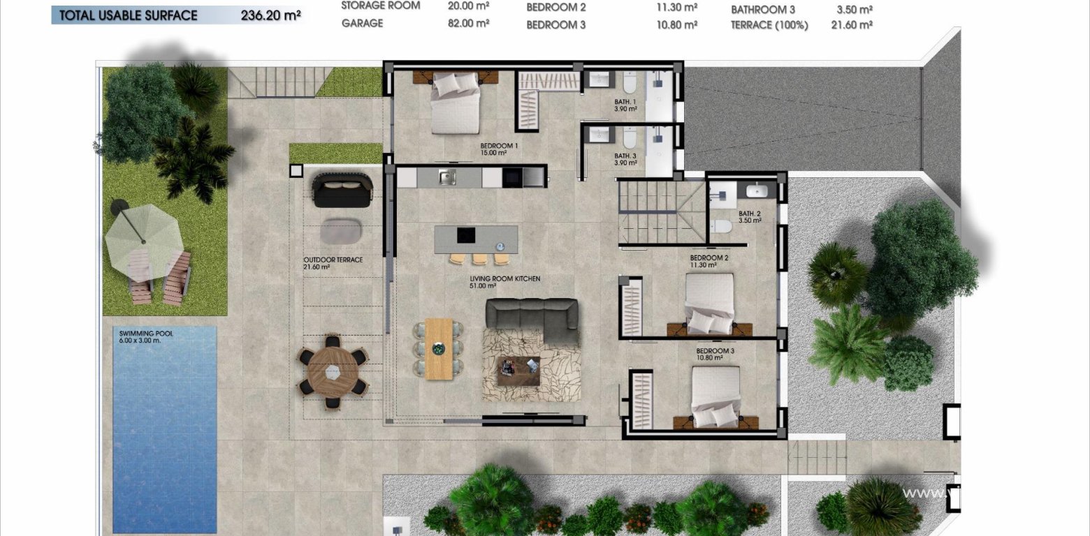 New Build - Villa - Los Alcazares - Serena Golf