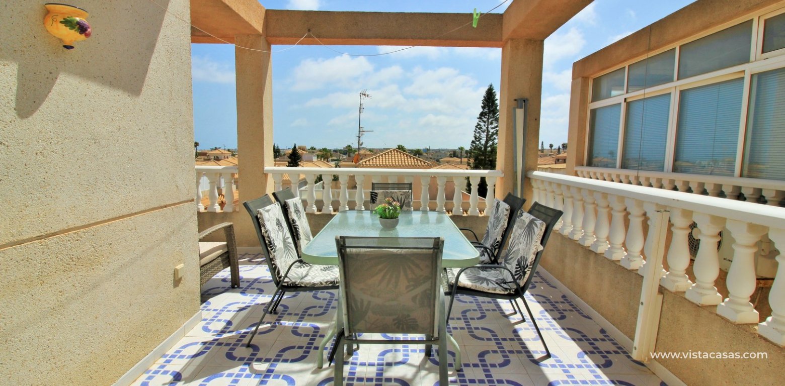 Penthouse apartment for sale Playa Flamenca roof terrace