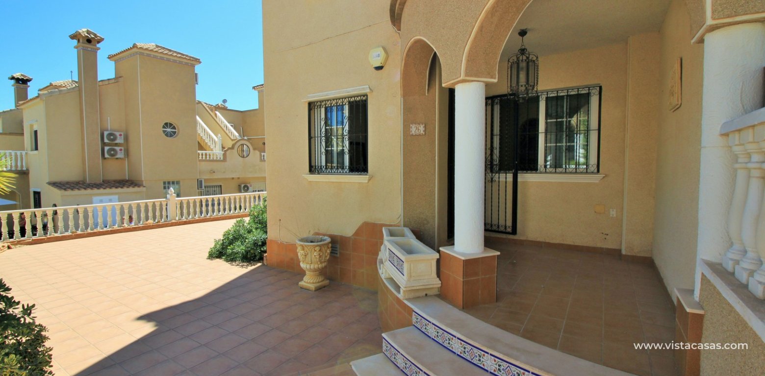 3 bedroom Zodiaco quad for sale Villamartin Zodiaco 6 front terrace