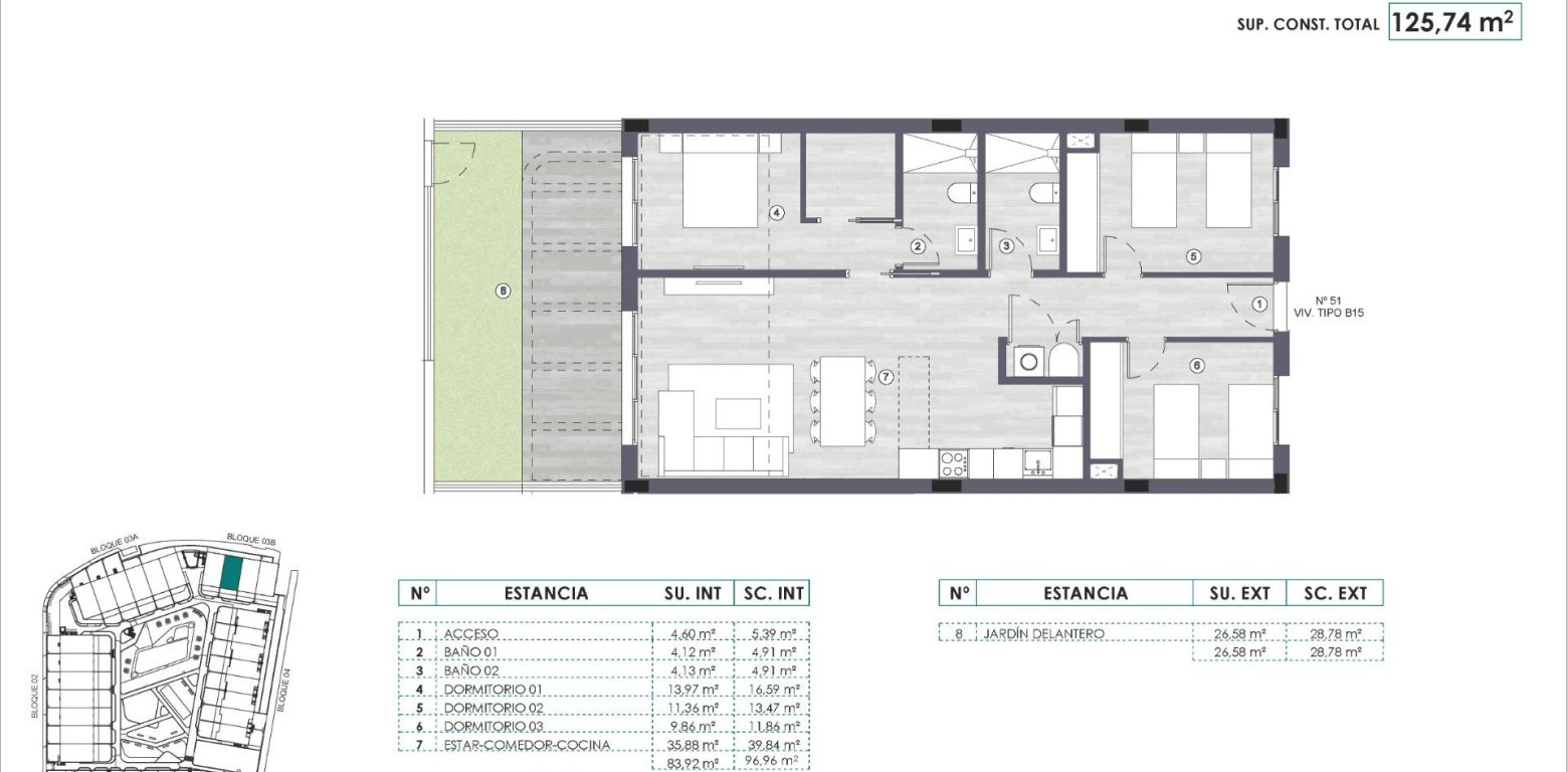 New Build - Apartment - Monforte del Cid - Alenda Golf