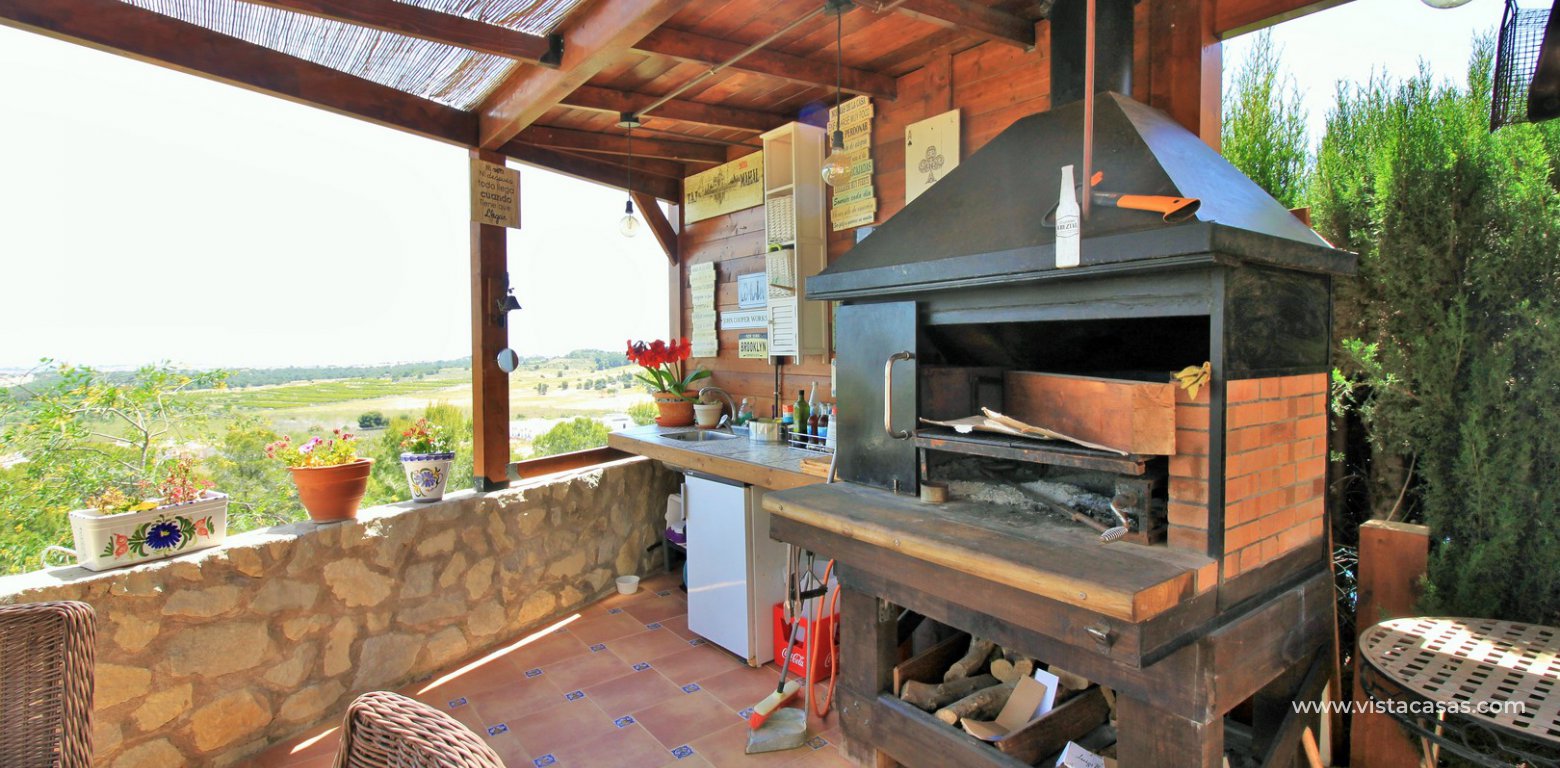 Property for sale in San Miguel de Salinas summer kitchen