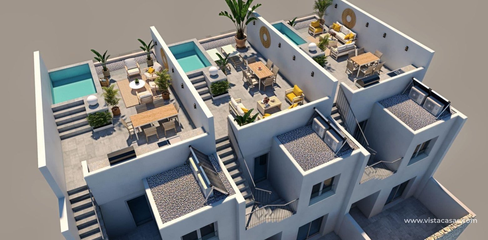 New Build - Townhouse - Pilar de la Horadada - Torre de la Horadada