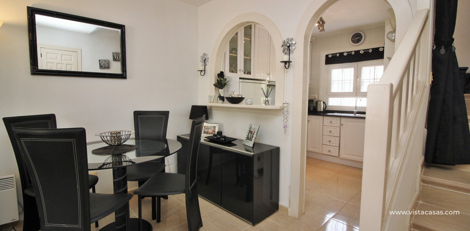 Sofia townhouse for sale Verdemar 3 Villamartin dining area