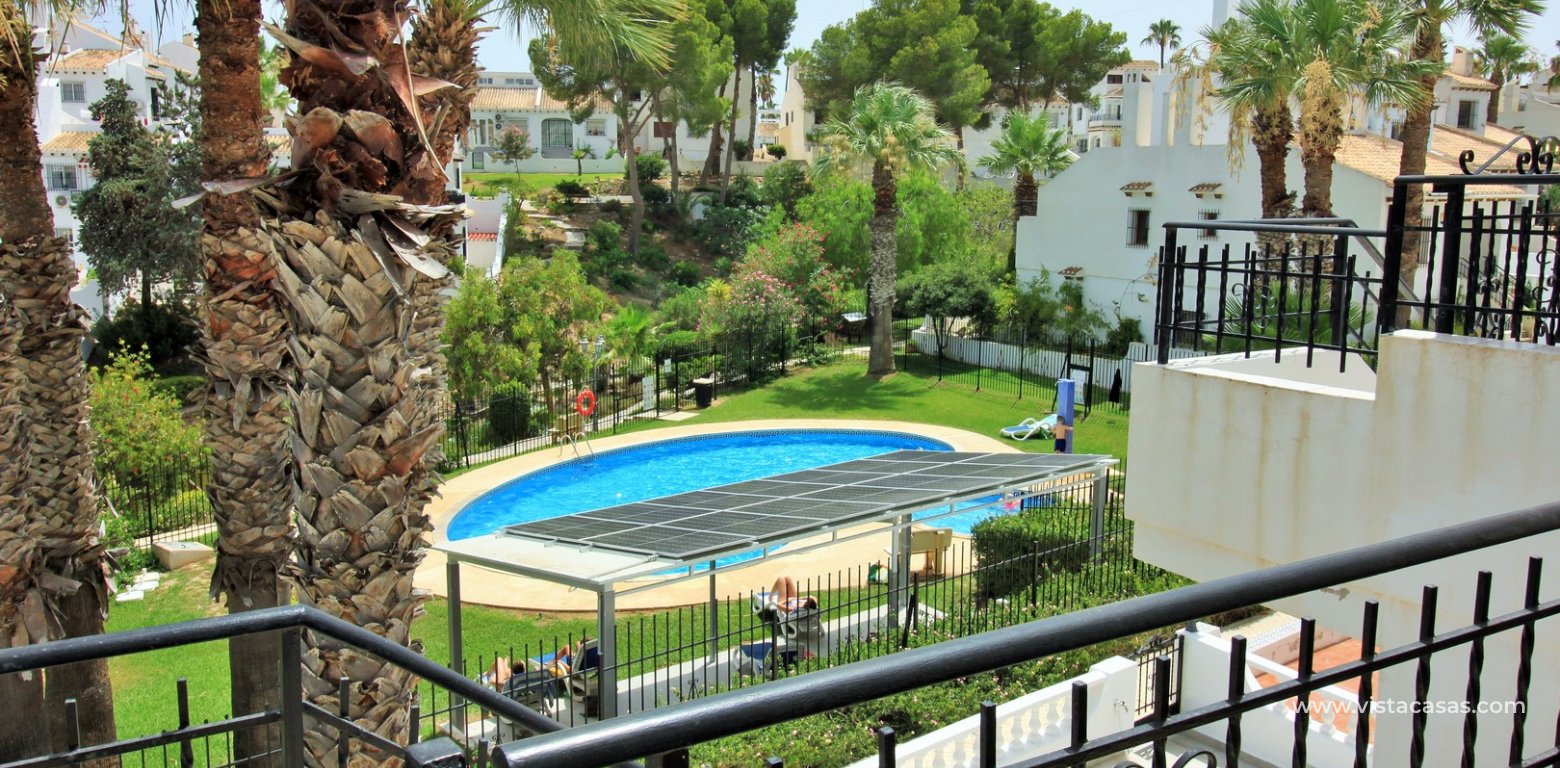 Sofia townhouse for sale Verdemar 3 Villamartin balcony 2 pool view