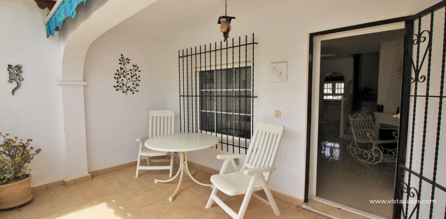 Sofia townhouse for sale Verdemar 3 Villamartin front balcony